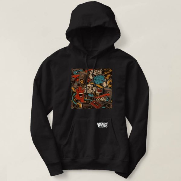 Hoodie - Grafitti Style – Image 2