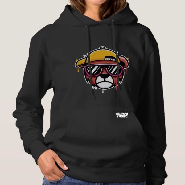 Hoodie - Cool Bear - Image 2