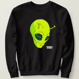 Imagine Bluza Green Alien