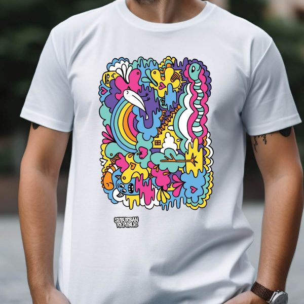 T-Shirt - Colorful Characters - Image 2