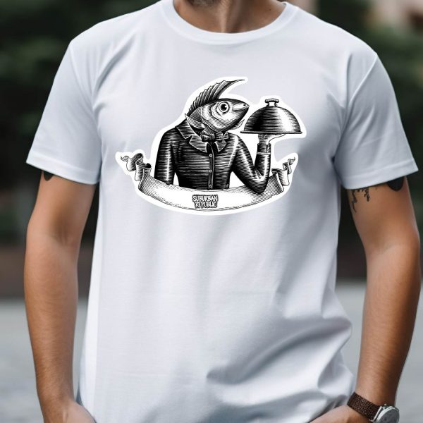 T-Shirt  - The Waiter Fish – Image 2