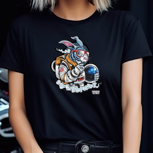 T-Shirt - Astro Rabbit - Image 2