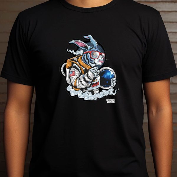 T-Shirt - Astro Rabbit - Image 3