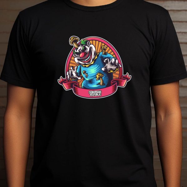 T-Shirt - Crazy Clown - Image 2