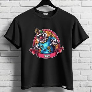 tricou crazy clown