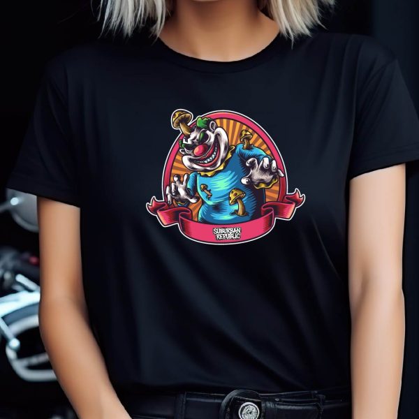 T-Shirt - Crazy Clown - Image 3