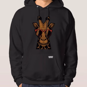 Hoodie - Cool Giraffe
