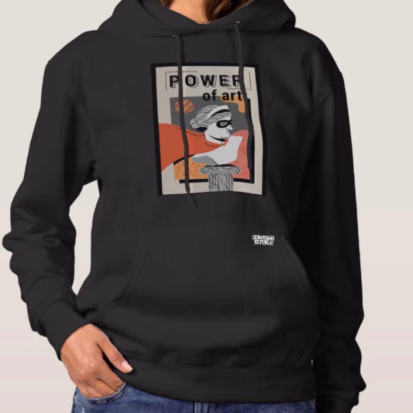 Hoodie - The Power of Art - Image 2